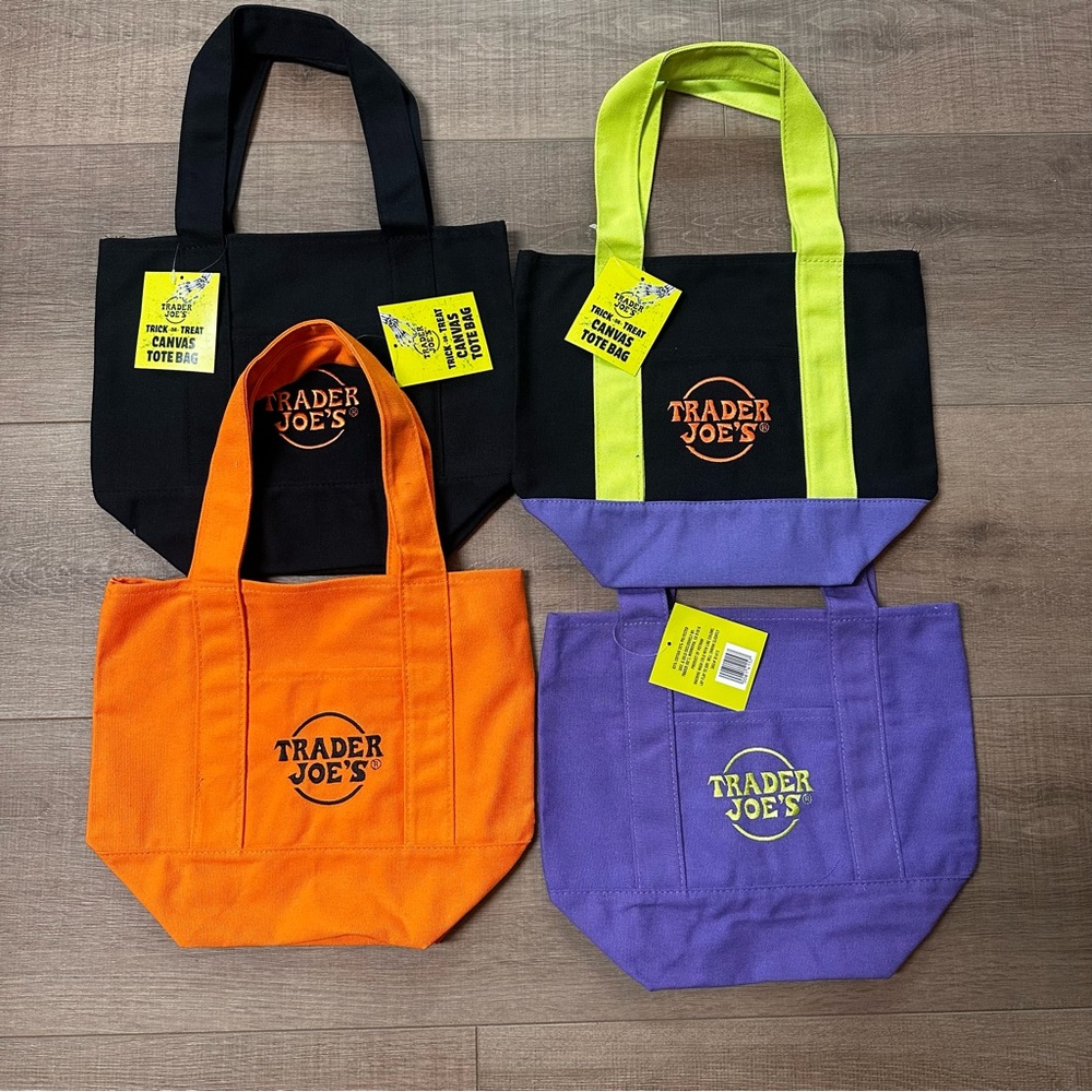 Trader Joe’s fall mini totes